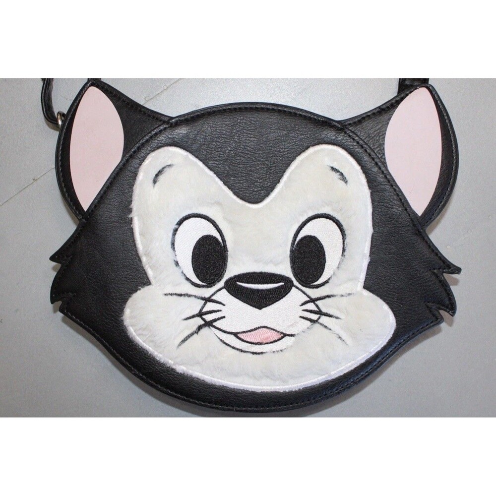 Loungefly‎ Disney Pinocchio Figaro Cat Furry Plus Purse Crossbody Very RARE